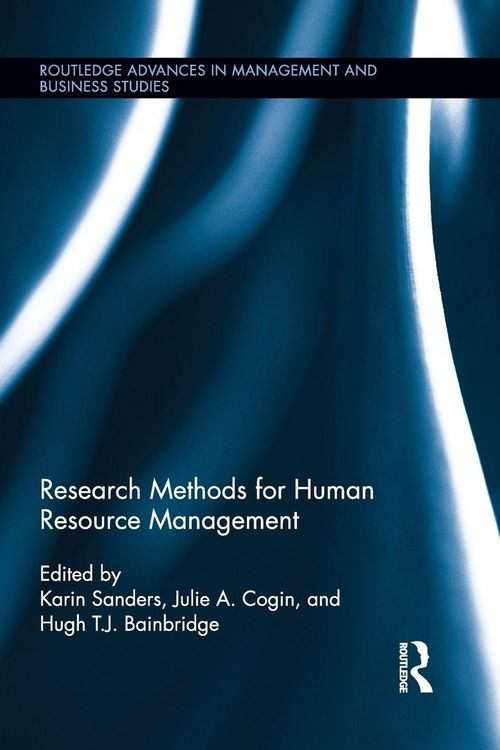 Produktbild: Research Methods for Human Resource Management