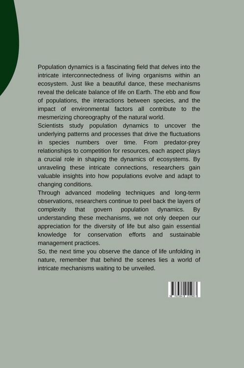 Produktbild: The Dance of Life: Unveiling Mechanisms Behind Population Dynamics
