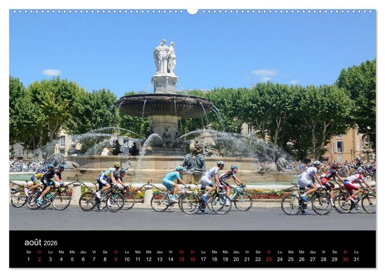 Produktbild: Aix-en-Provence: Capitale du Roi Ren&eacute; (Calendrier mural 2026 DIN A2 vertical) calendrier de bureau