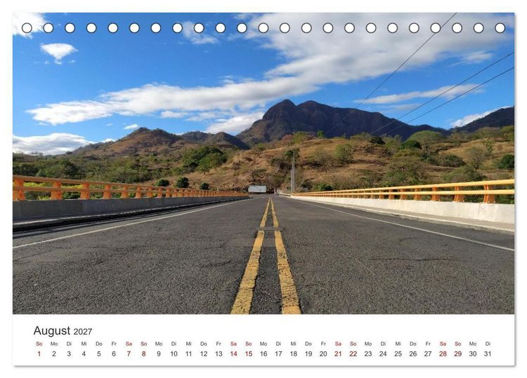 Produktbild: El Salvador - Unber&uuml;hrte und wundersch&ouml;ne Natur. (Tischkalender 2027 DIN A5 quer), CALVENDO Monatskalender