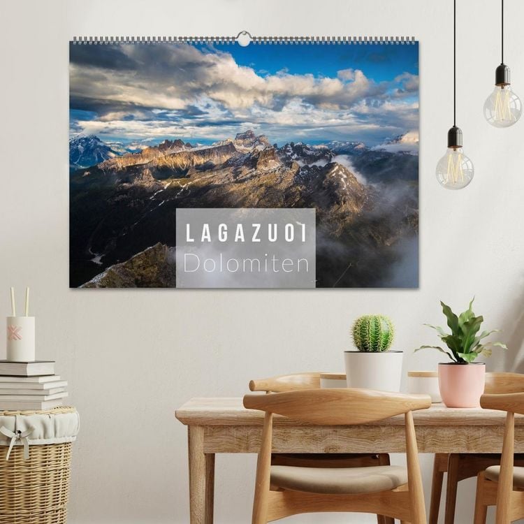 Produktbild: Lagazuoi Dolomiten (Wandkalender 2027 DIN A2 quer), CALVENDO Monatskalender