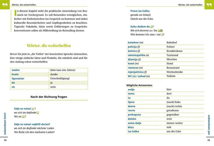 Produktbild: Reise Know-How Sprachf&uuml;hrer Bosnisch &ndash; Wort f&uuml;r Wort