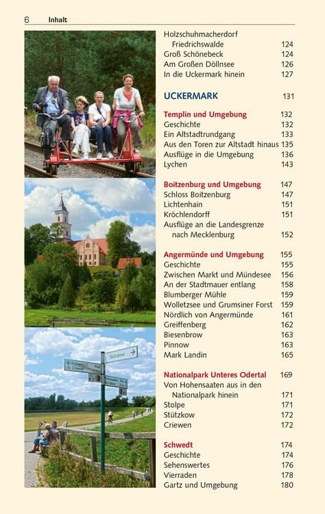 Produktbild: TRESCHER Reisef&uuml;hrer Barnim und Uckermark