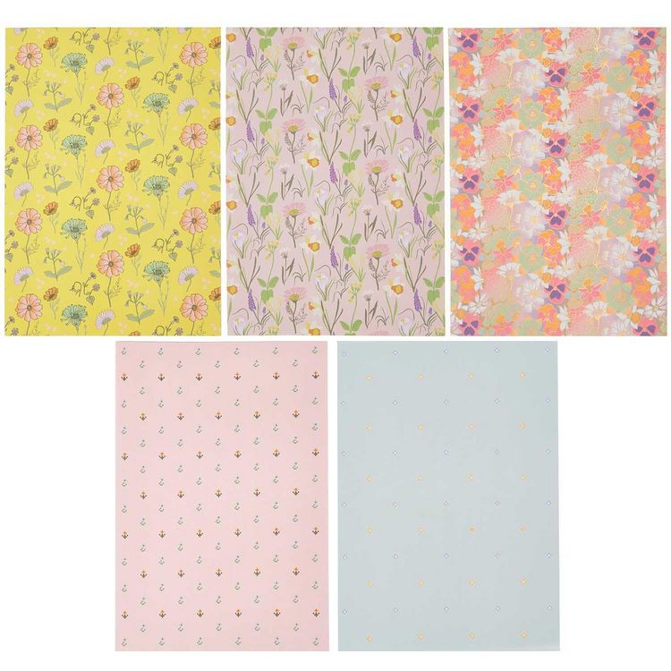 Produktbild: Motivpapierblock Futschikato, Flower , 24 Blatt