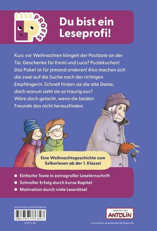 Produktbild: Leseprofis &ndash; Das sch&ouml;nste Weihnachtsgeschenk der Welt, 1. Klasse