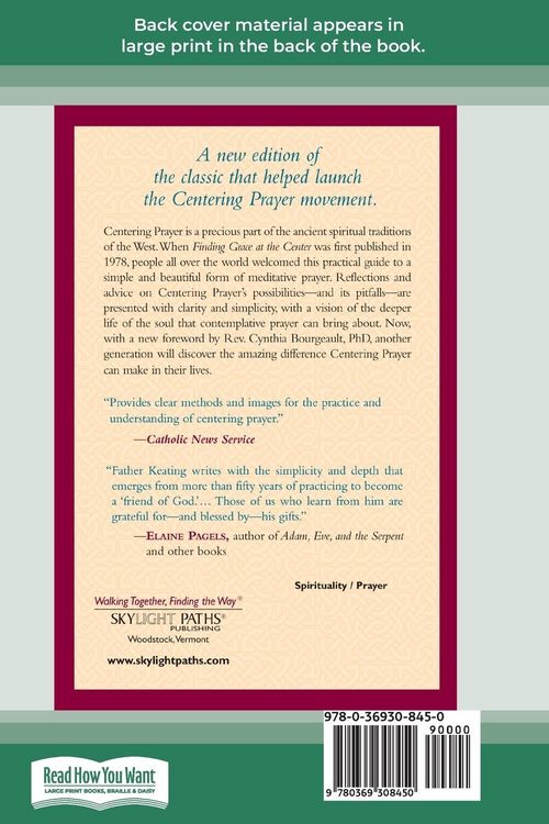 Produktbild: Finding Grace at the Center