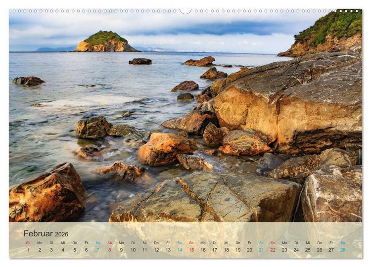 Produktbild: Elba - die Insel im Mittelmeer (Wandkalender 2026 DIN A2 quer), CALVENDO Monatskalender