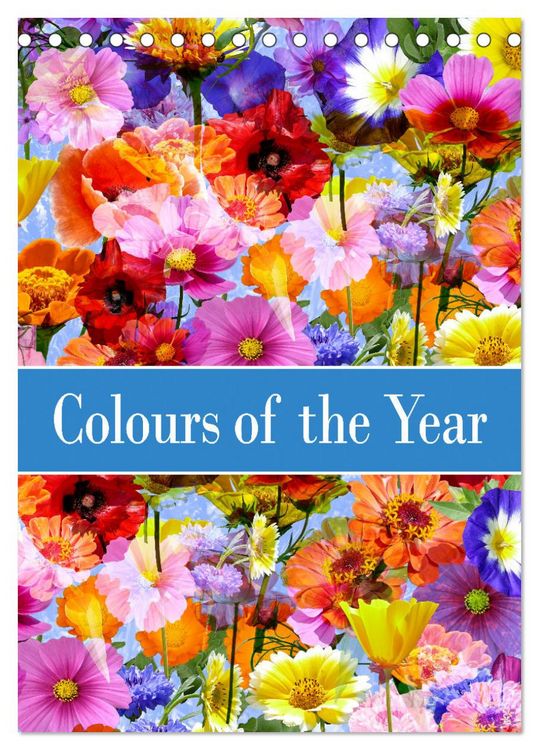Produktbild: Colours of the Year (Desk Calendar 2026 DIN A5 portrait), CALVENDO 12 Month DeskCalendar