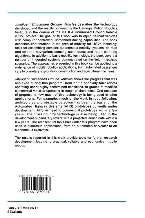 Produktbild: Intelligent Unmanned Ground Vehicles