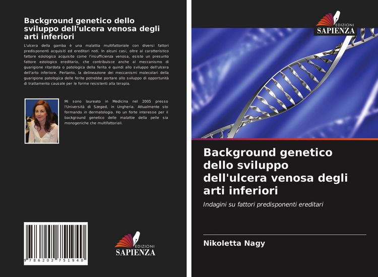 Produktbild: Background genetico dello sviluppo dell'ulcera venosa degli arti inferiori