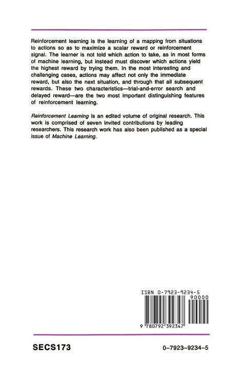 Produktbild: Reinforcement Learning