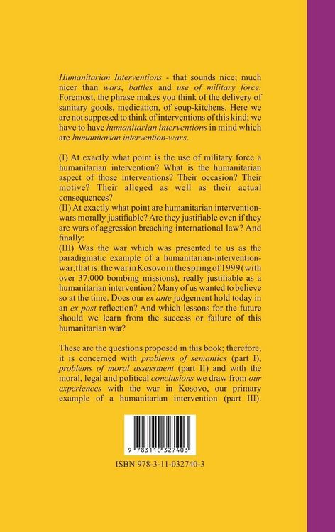 Produktbild: Ethics of Humanitarian Interventions
