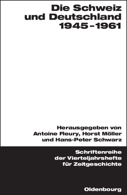 Produktbild: Die Schweiz und Deutschland 1945-1961