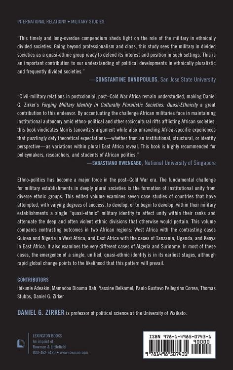 Produktbild: Forging Military Identity in Culturally Pluralistic Societies