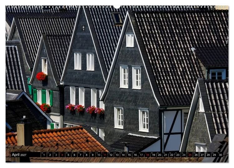 Produktbild: Solinger Bilderbogen 2027 (Wandkalender 2027 DIN A2 quer), CALVENDO Monatskalender