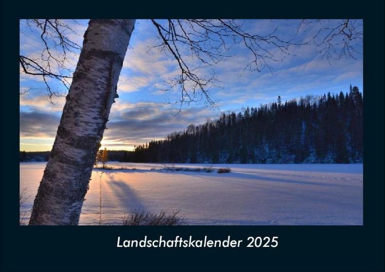 Produktbild: Landschaftskalender 2025 Fotokalender DIN A4
