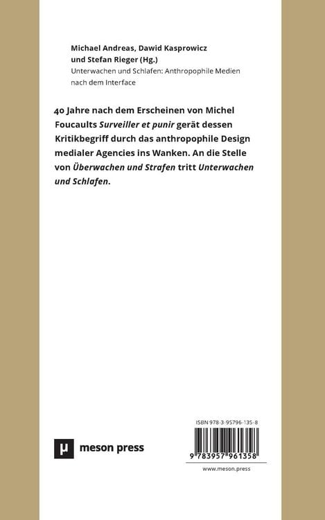 Produktbild: Unterwachen und Schlafen