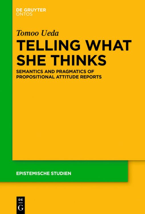 Produktbild: Telling What She Thinks