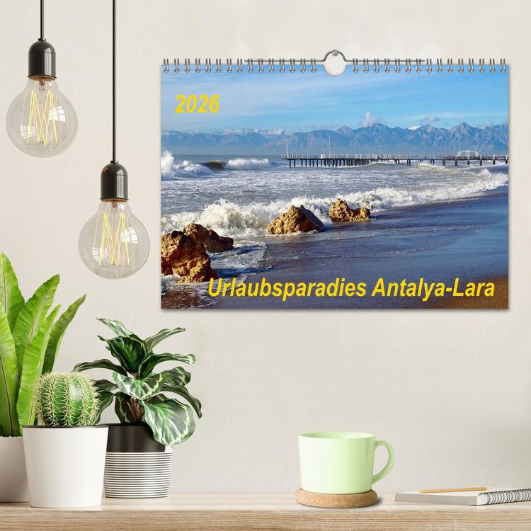 Produktbild: Urlaubsparadies Antalya-Lara (Wandkalender 2026 DIN A4 quer), CALVENDO Monatskalender