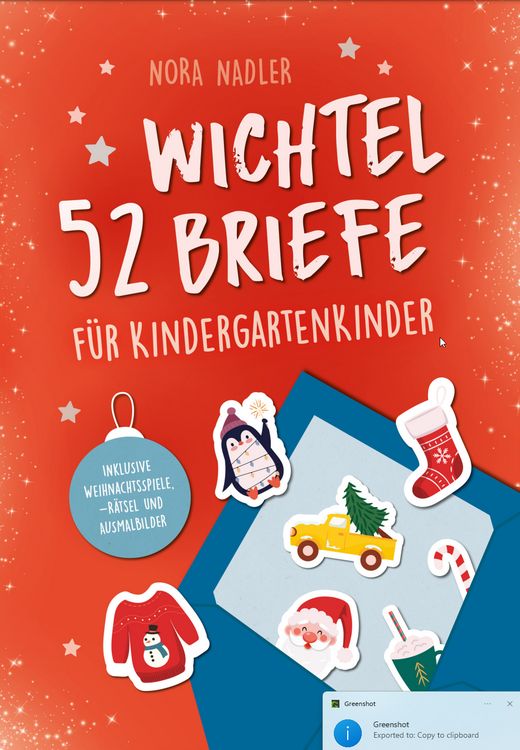 Produktbild: 52 Wichtelbriefe f&uuml;r Kindergarten Kinder