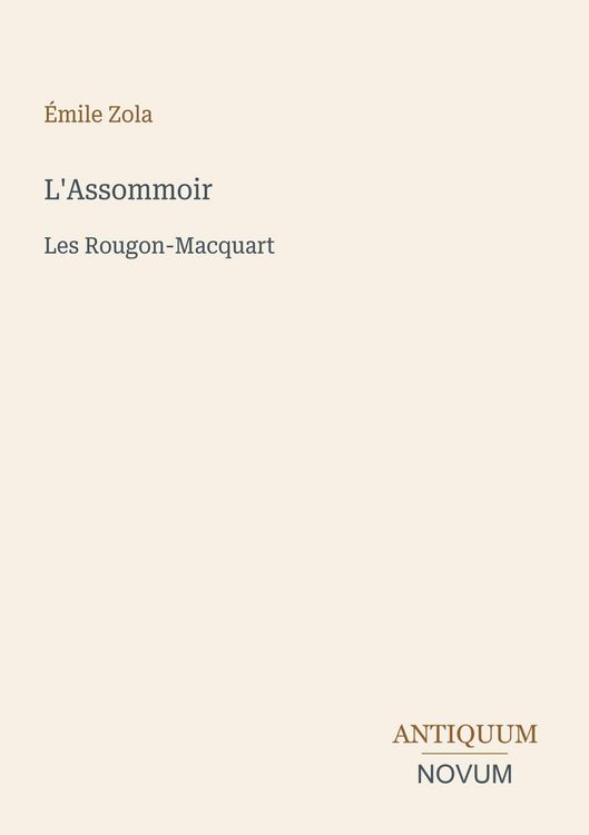Produktbild: L'Assommoir