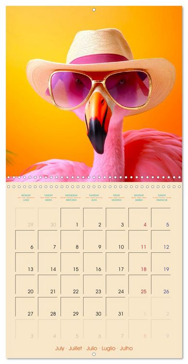Produktbild: I see you - Animals with glasses (Wall Calendar 2026 12 &times; 12 Inch) CALVENDO 12 Month Wall Calendar