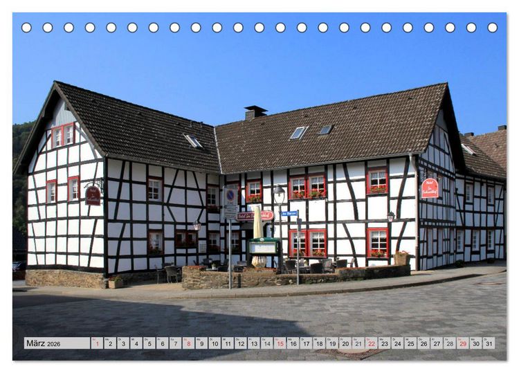 Produktbild: Traumhafte Eifel - In der Rureifel unterwegs (Tischkalender 2026 DIN A5 quer), CALVENDO Monatskalender