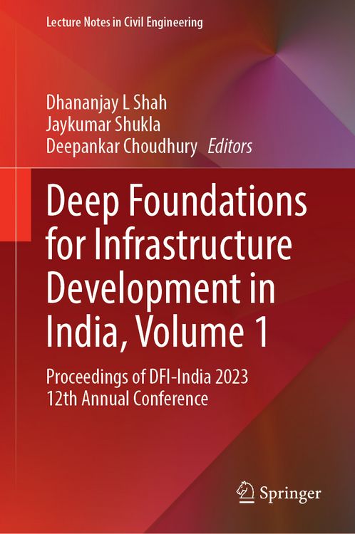 Produktbild: Deep Foundations for Infrastructure Development in India, Volume 1