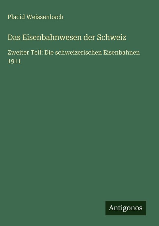 Produktbild: Das Eisenbahnwesen der Schweiz