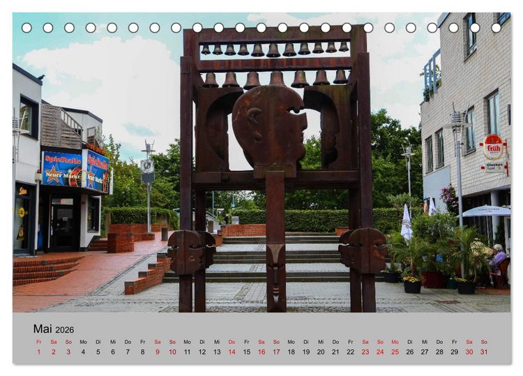 Produktbild: Unser Meckenheim (Tischkalender 2026 DIN A5 quer), CALVENDO Monatskalender