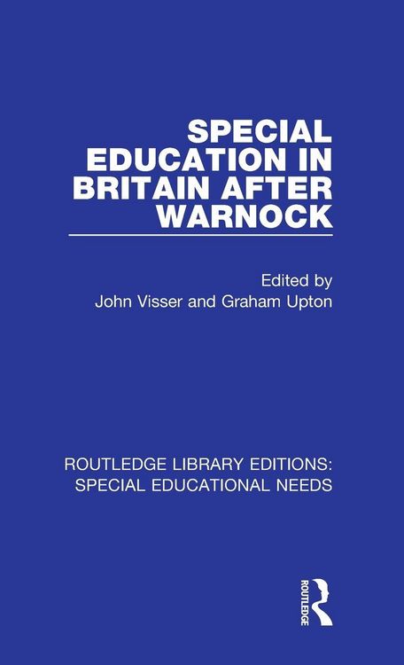 Produktbild: Special Education in Britain after Warnock