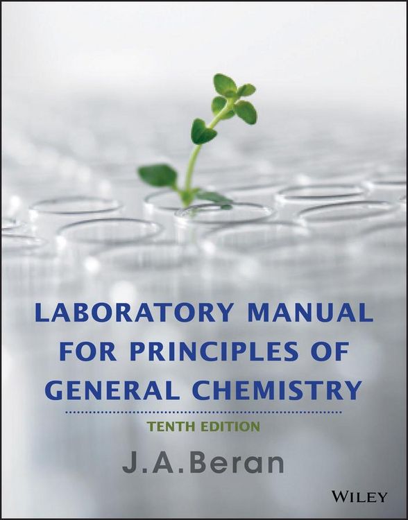 Produktbild: Laboratory Manual for Principles of General Chemistry