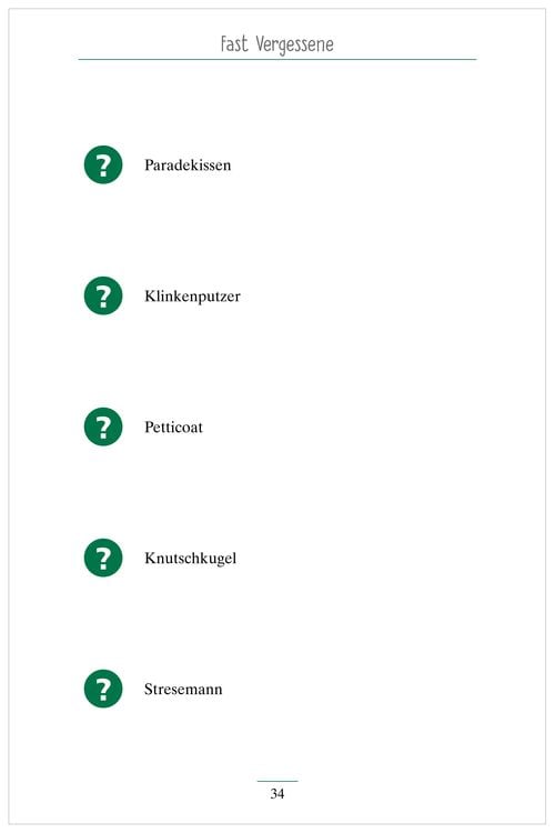 Produktbild: Fast vergessene Begriffe. Das Ged&auml;chtnistraining-Quiz f&uuml;r Senioren. Ideal als Besch&auml;ftigung, Ged&auml;chtnistraining, Aktivierung bei Demenz.