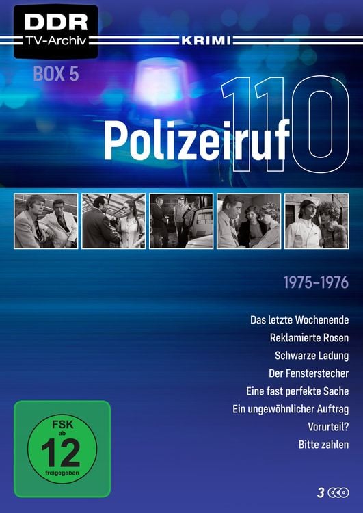 Bild vom Artikel Polizeiruf 110 - Box 5 (DDR-TV-Archiv) mit Sammelrücken [3 DVDs] vom Autor Jürgen Frohriep