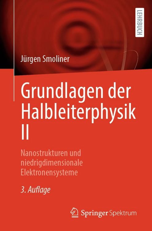 Produktbild: Grundlagen der Halbleiterphysik II