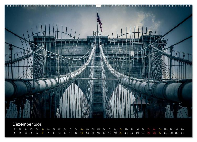 Produktbild: New York Shoots (Wandkalender 2026 DIN A2 quer), CALVENDO Monatskalender