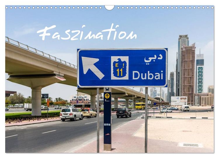 Produktbild: Faszination Dubai (Wandkalender 2026 DIN A3 quer), CALVENDO Monatskalender