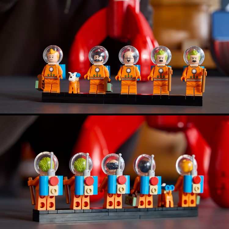 Produktbild: LEGO Ideas 21367 Die Mondrakete von Tintin, Modellbau f&uuml;r Erwachsene
