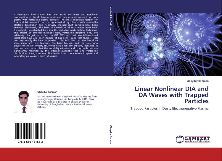 Produktbild: Linear Nonlinear DIA and DA Waves with Trapped Particles