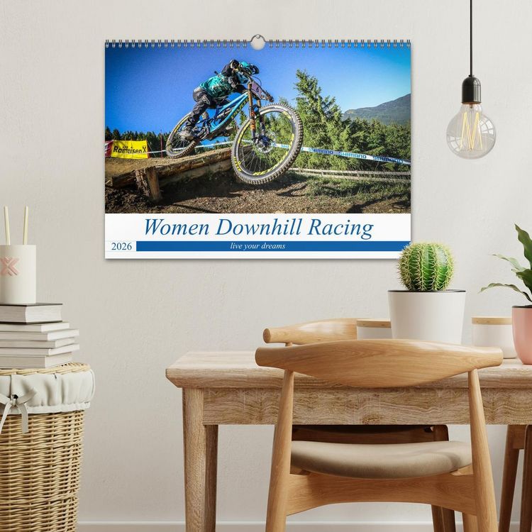 Produktbild: Women Downhill Racing (Wandkalender 2026 DIN A3 quer), CALVENDO Monatskalender