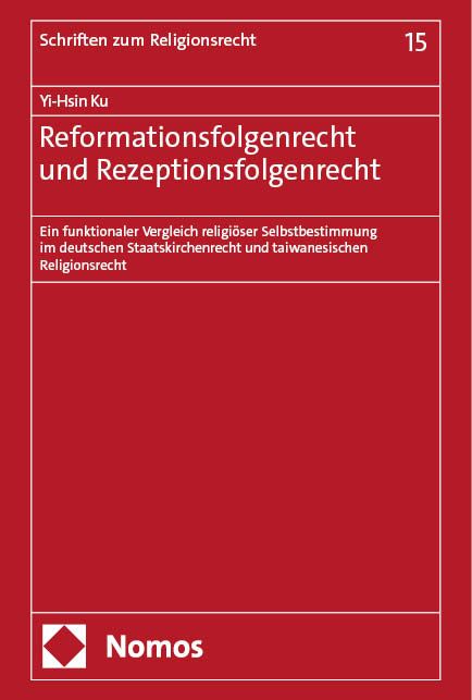 Produktbild: Reformationsfolgenrecht und Rezeptionsfolgenrecht