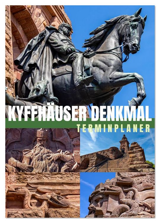 Produktbild: Kyffh&auml;user Denkmal - Terminplaner (Wandkalender 2026 DIN A4 hoch), CALVENDO Monatskalender