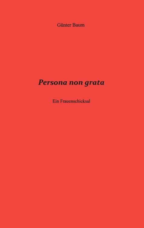 Produktbild: Persona non grata