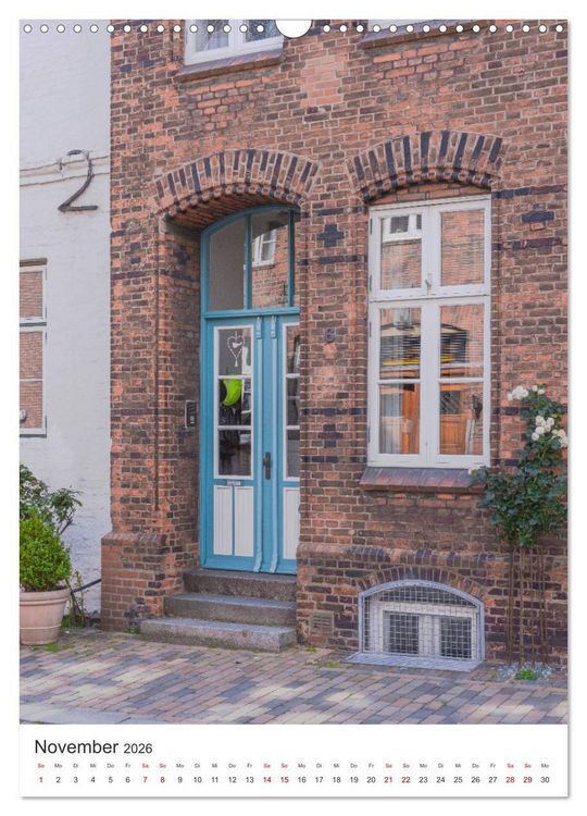 Produktbild: Husumer Ansichten, malerische Hafenstadt an der Nordsee (Wandkalender 2026 DIN A3 hoch), CALVENDO Monatskalender