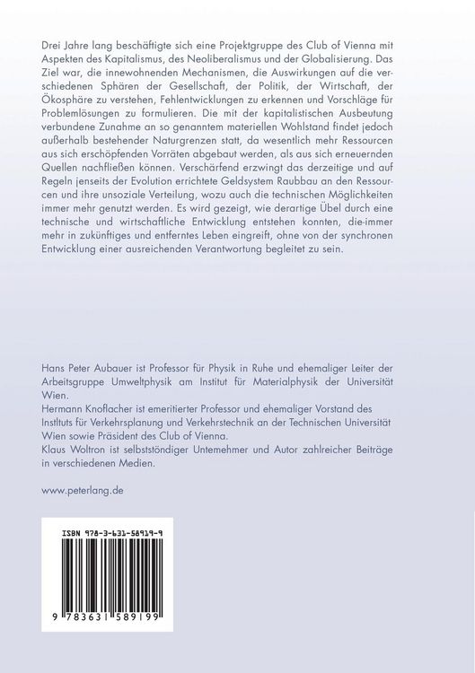 Produktbild: Kapitalismus gez&auml;hmt? Sozialer Wohlstand innerhalb der Naturgrenzen