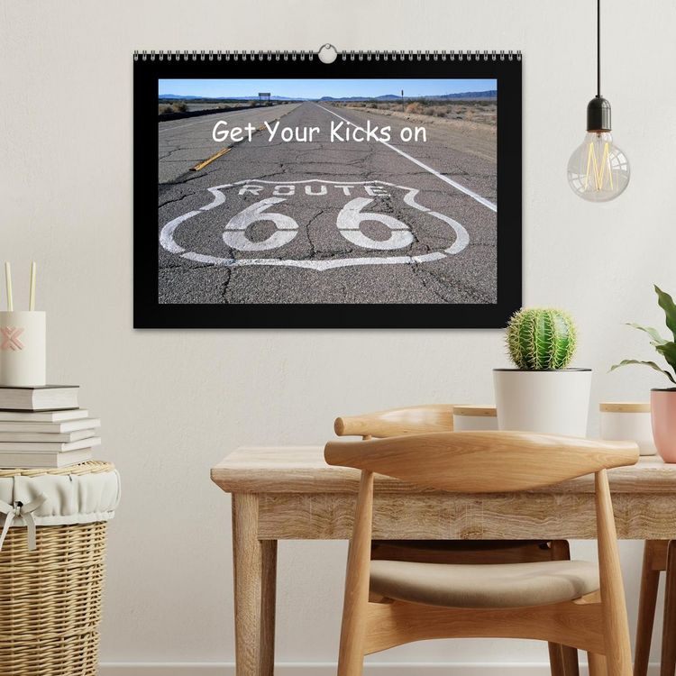 Produktbild: Get Your Kicks on Route 66 (Wandkalender 2026 DIN A3 quer), CALVENDO Monatskalender