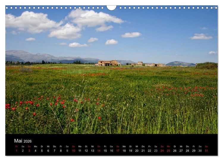 Produktbild: Mallorca wo es am sch&ouml;nsten ist (Wandkalender 2026 DIN A3 quer), CALVENDO Monatskalender