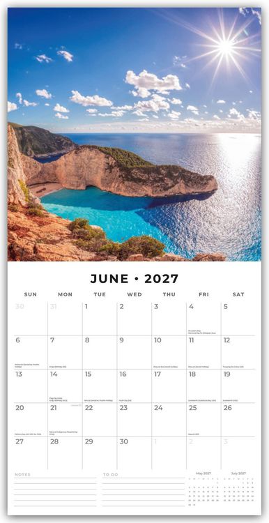 Produktbild: Greek Islands &ndash; Griechische Inseln 2027 &ndash; 16-Monatskalender