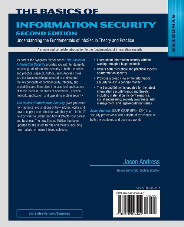 Produktbild: The Basics of Information Security
