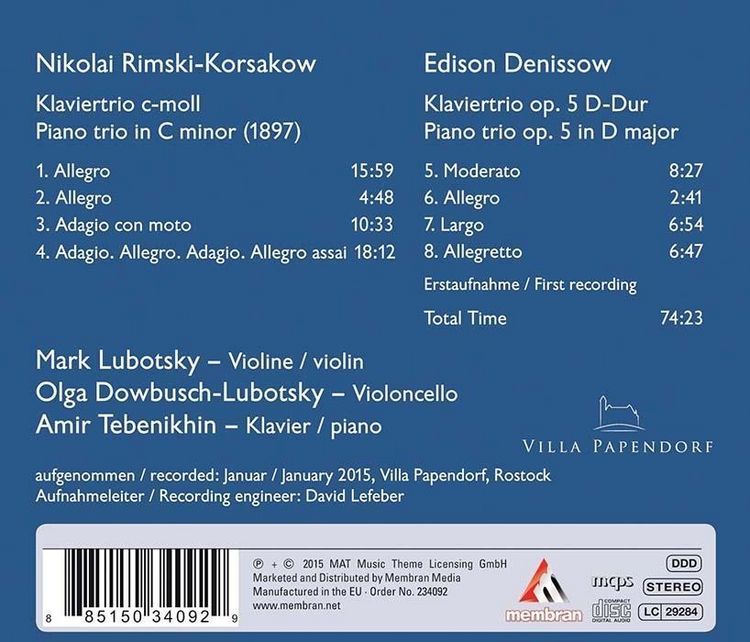 Produktbild: Klaviertrios